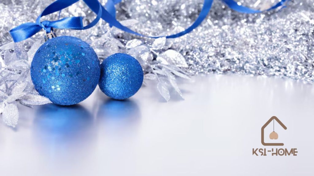 Seasonal Styling with Blue Christmas Accessories